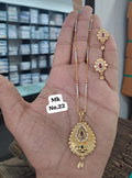 Gold Plated Pendal Set with earrings