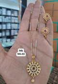 Gold Plated Pendal Set with earrings