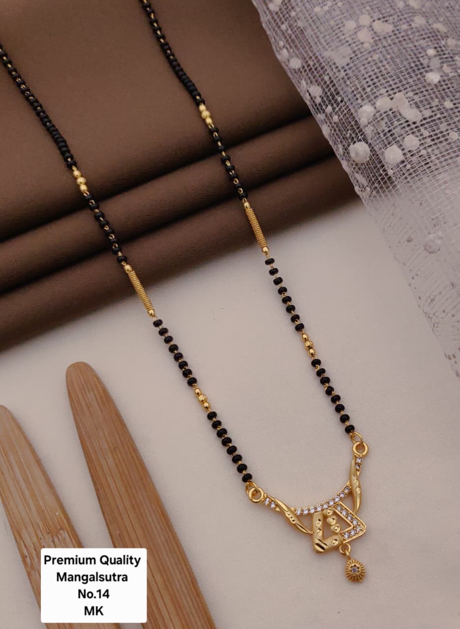 Orniya Premium Gold Plated Mangalsutar
