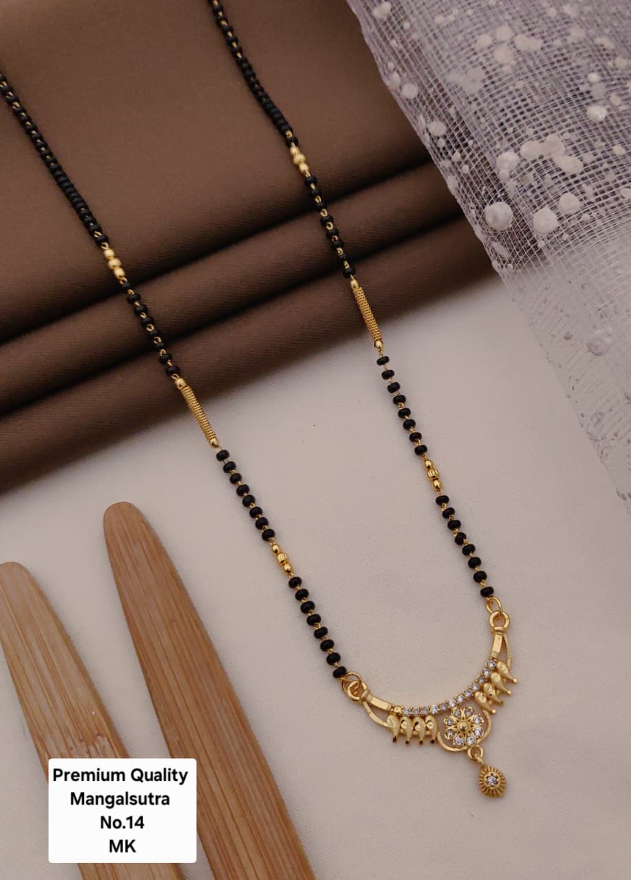 Orniya Premium Gold Plated Mangalsutar