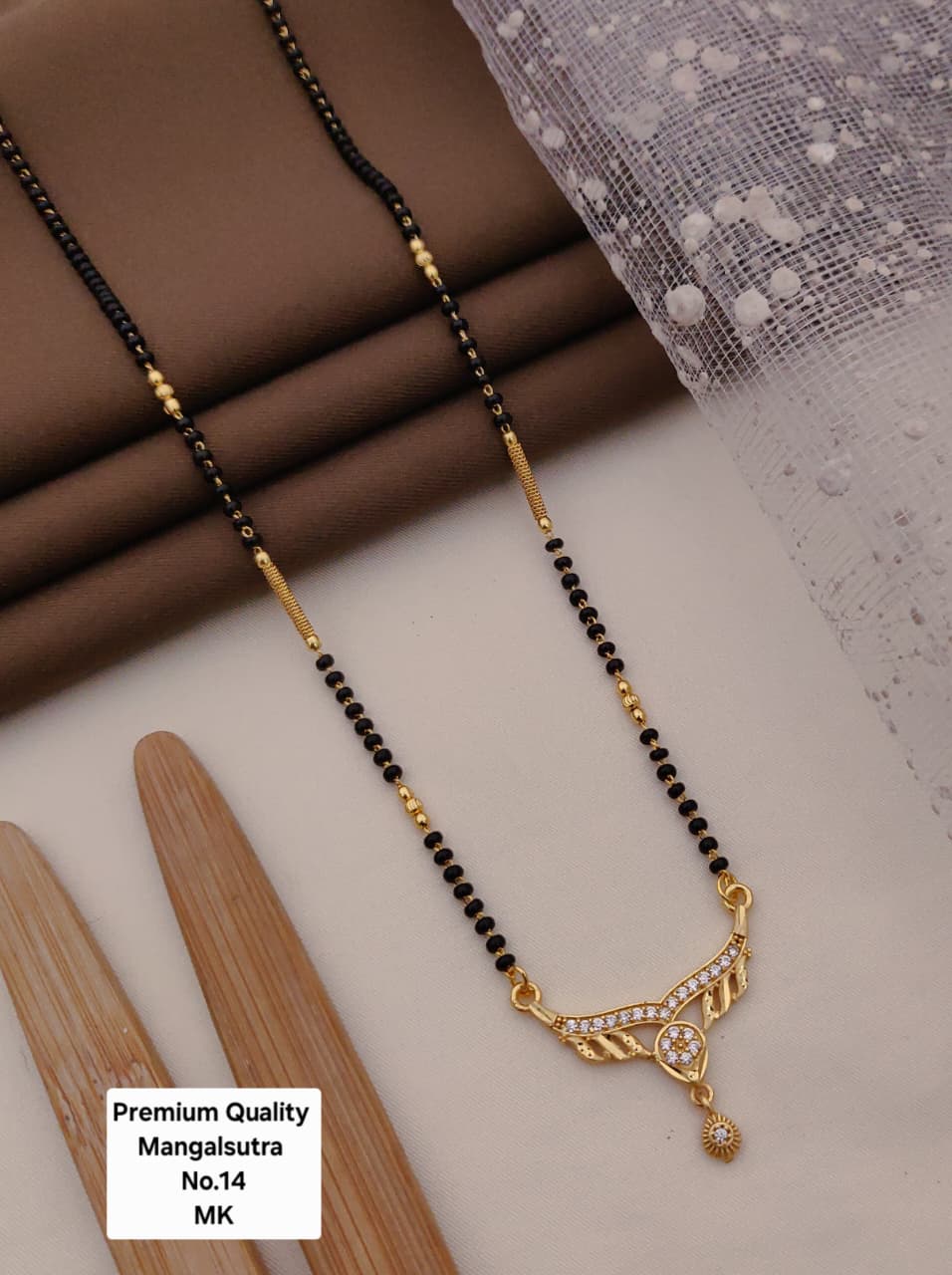Orniya Premium Gold Plated Mangalsutar