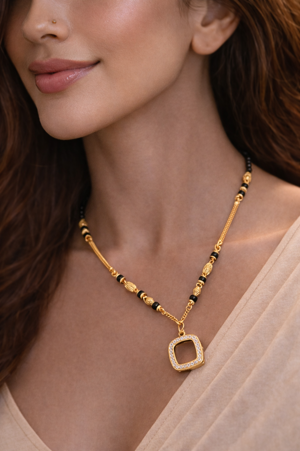 Orniya Premium Gold Plated Mangalsutar