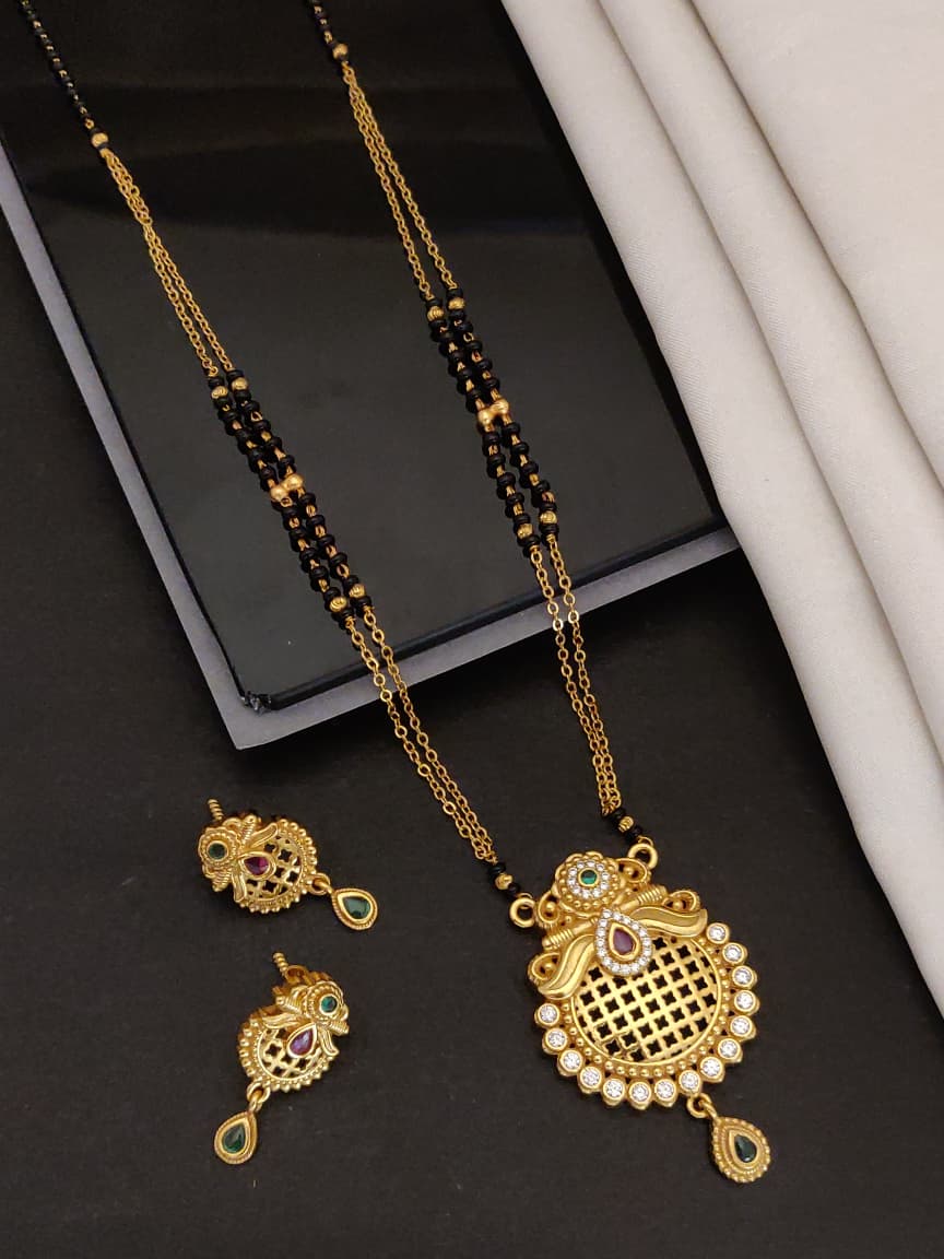 Orniya Anvika Gold Plated Mangalsutar