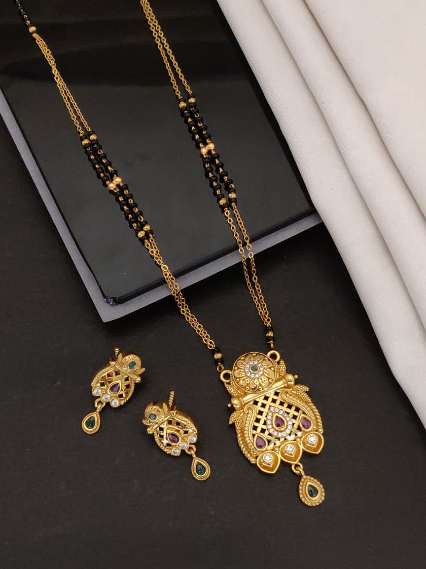 Orniya Anvika Gold Plated Mangalsutar
