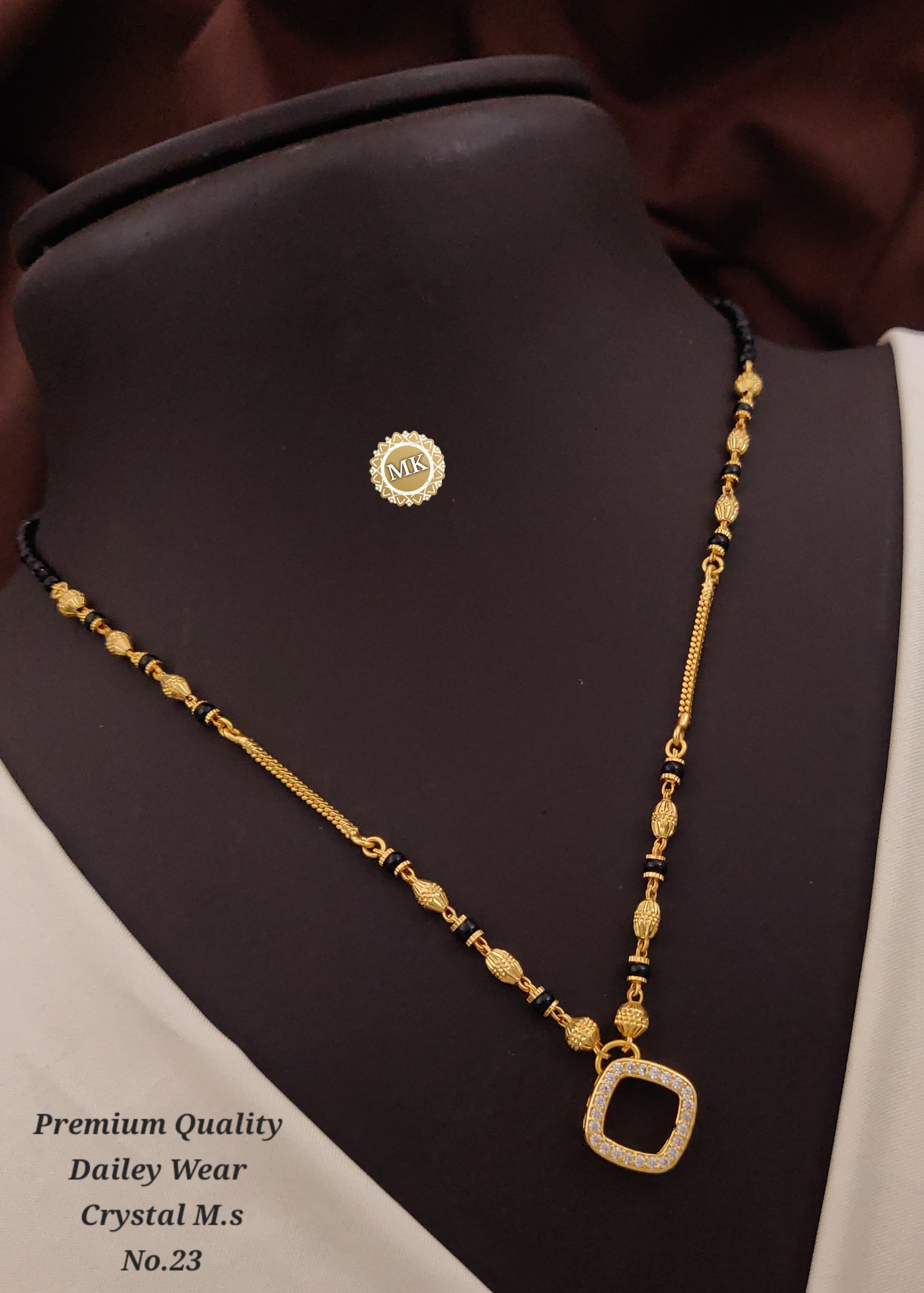 Orniya Premium Gold Plated Mangalsutar