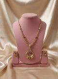 Gold Plated Pendal Set with Earrings